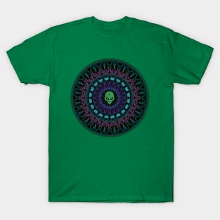 Aliens Exist Green Alien Head T-Shirt